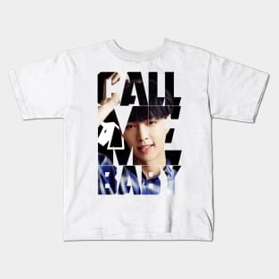 EXO Lay Call Me Baby Typography Kids T-Shirt